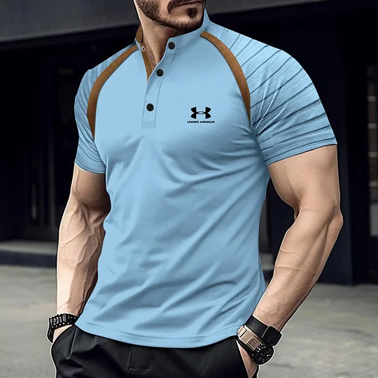 2025 Kurzarm-Sportshirt für Herren