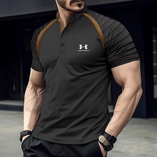 2025 Kurzarm-Sportshirt für Herren