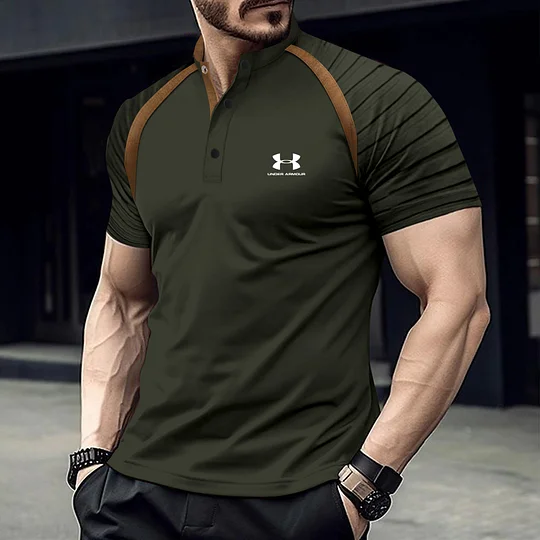 2025 Kurzarm-Sportshirt für Herren