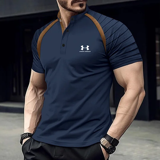 2025 Kurzarm-Sportshirt für Herren