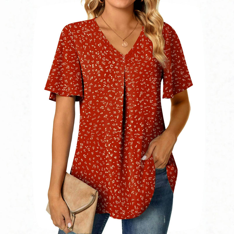 Vintage-Lässige Bluse