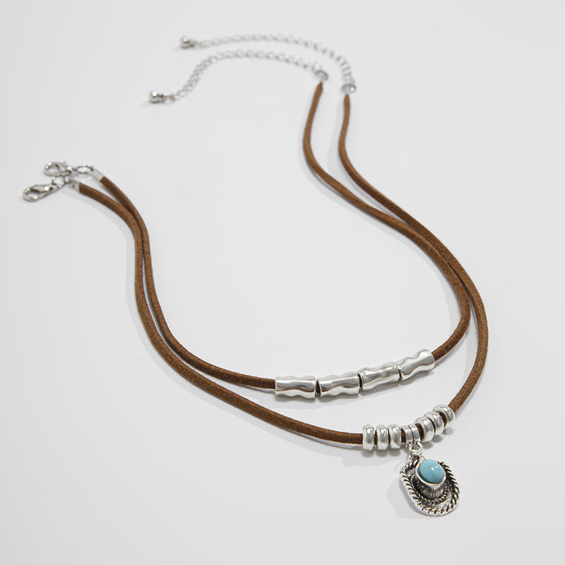 Vintage Anhänger Halskette