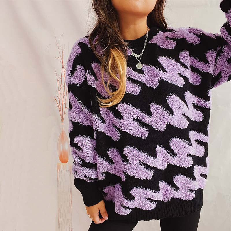 Lockere, lässige Strickpullover