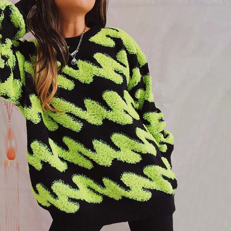 Lockere, lässige Strickpullover