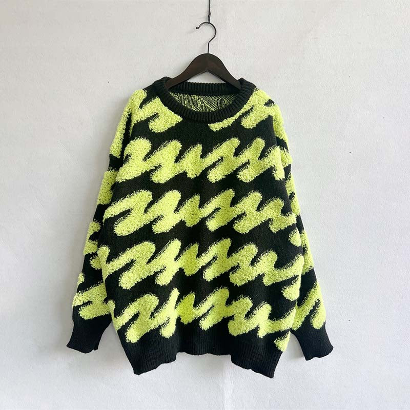 Lockere, lässige Strickpullover