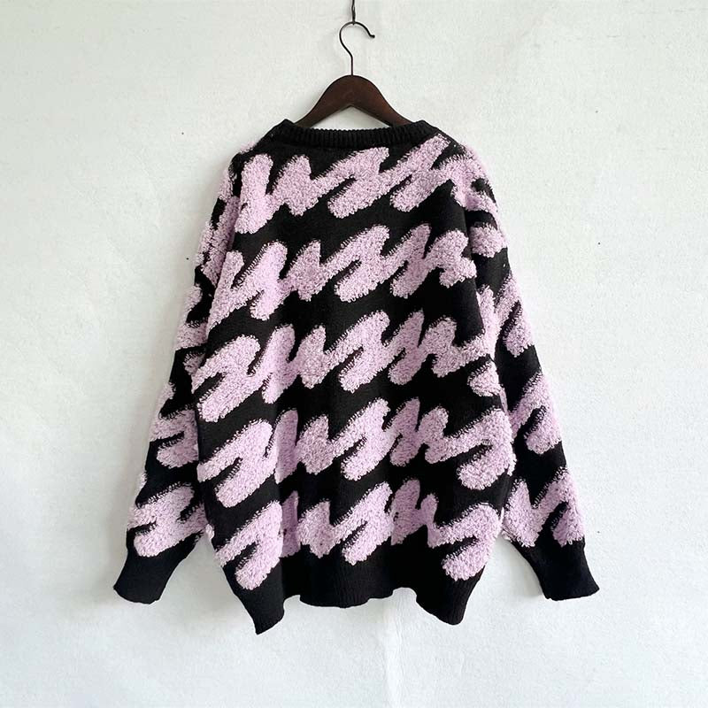 Lockere, lässige Strickpullover