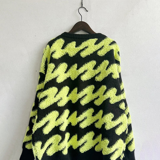 Lockere, lässige Strickpullover