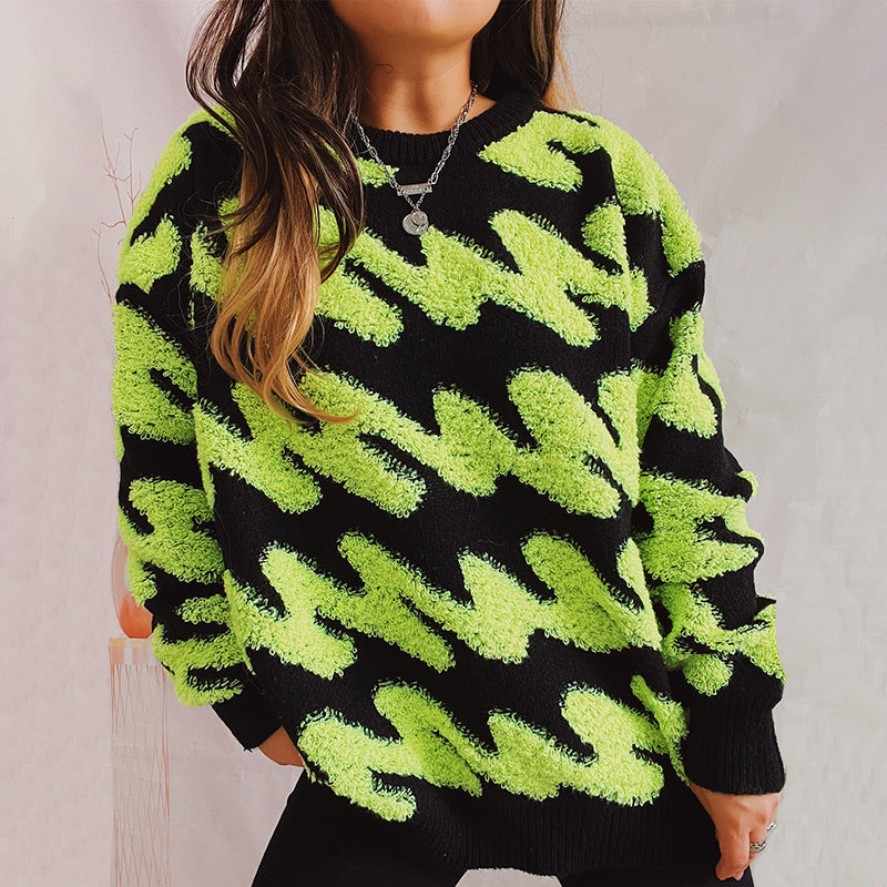 Lockere, lässige Strickpullover