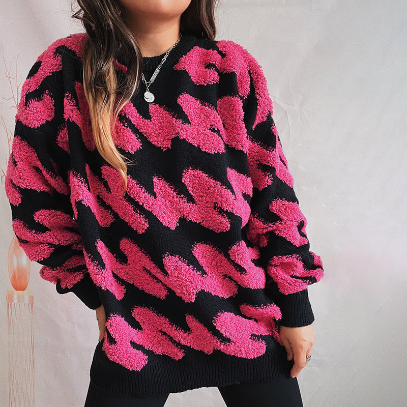 Lockere, lässige Strickpullover