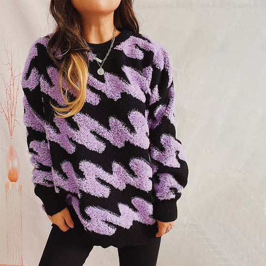 Lockere, lässige Strickpullover