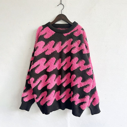 Lockere, lässige Strickpullover