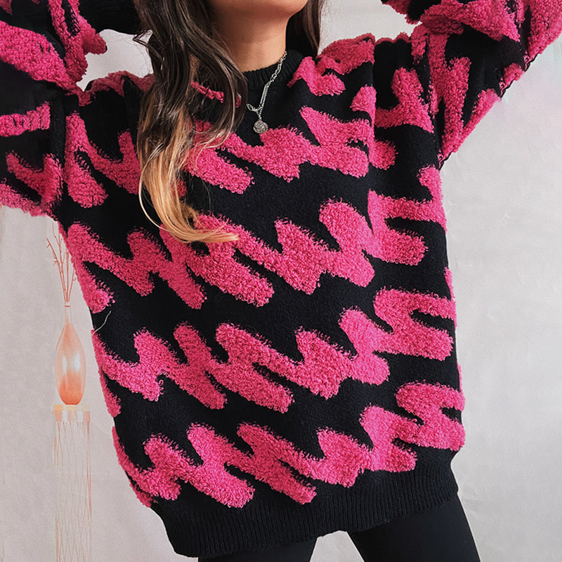 Lockere, lässige Strickpullover