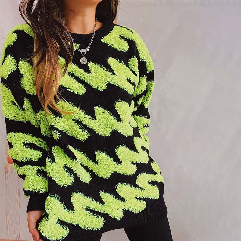 Lockere, lässige Strickpullover