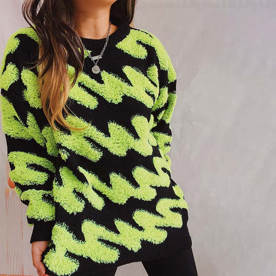 Lockere, lässige Strickpullover