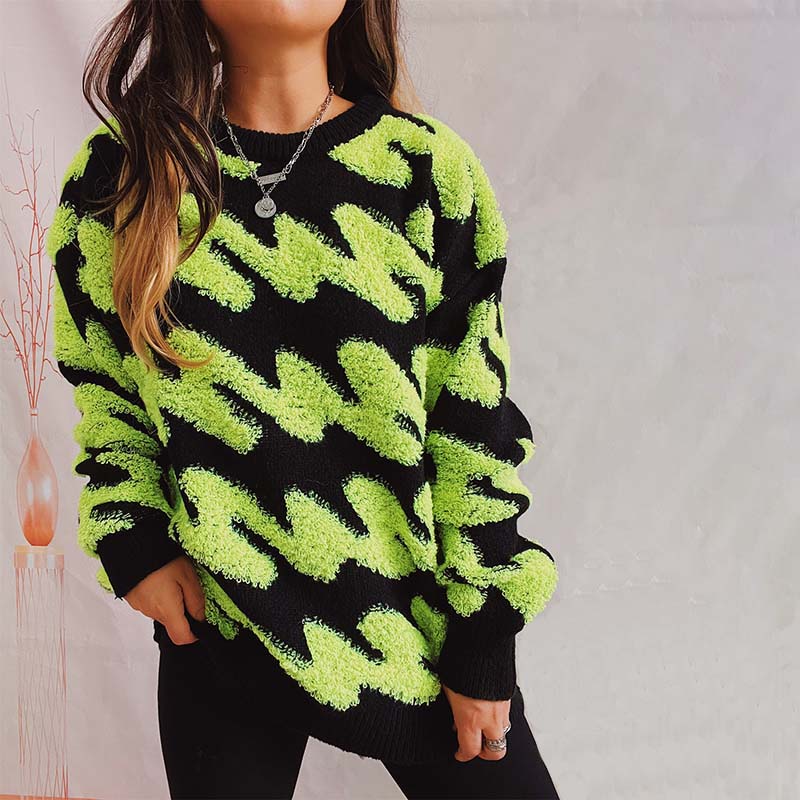 Lockere, lässige Strickpullover