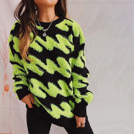 Lockere, lässige Strickpullover