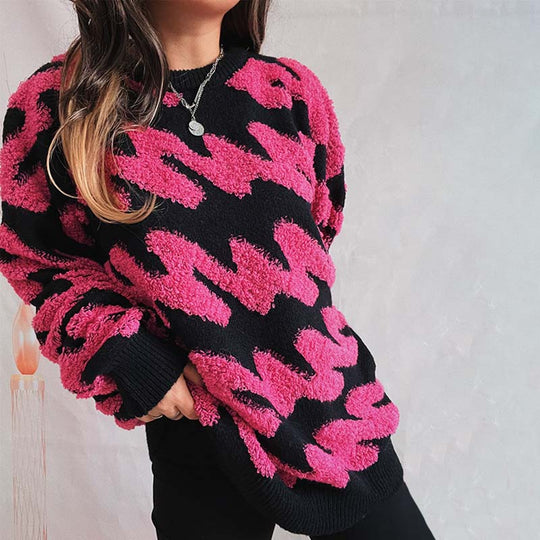 Lockere, lässige Strickpullover