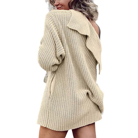 Lässiger gestrickter Cardigan