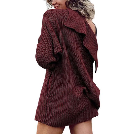 Lässiger gestrickter Cardigan