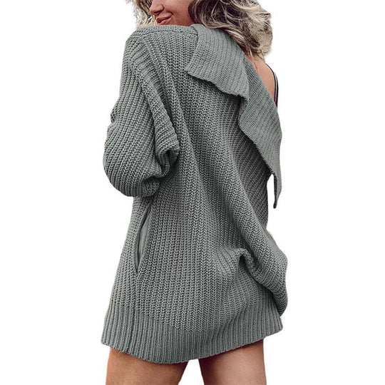 Lässiger gestrickter Cardigan