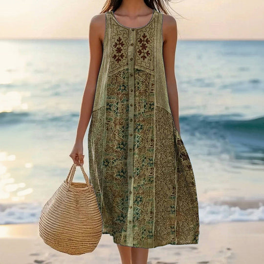 Lässiges Vintage-Kleid