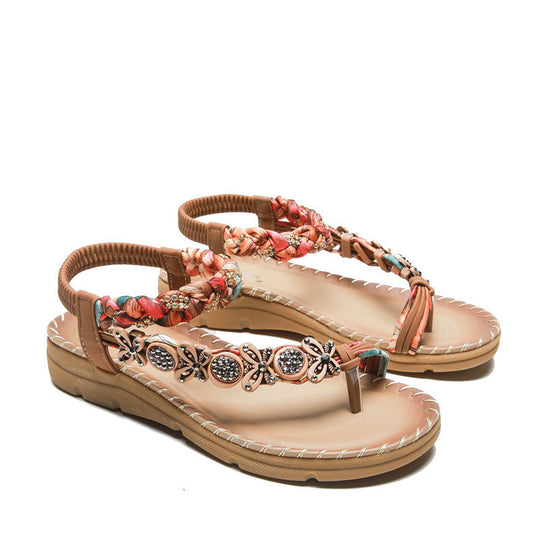 Lässige Boheme-Sandalen