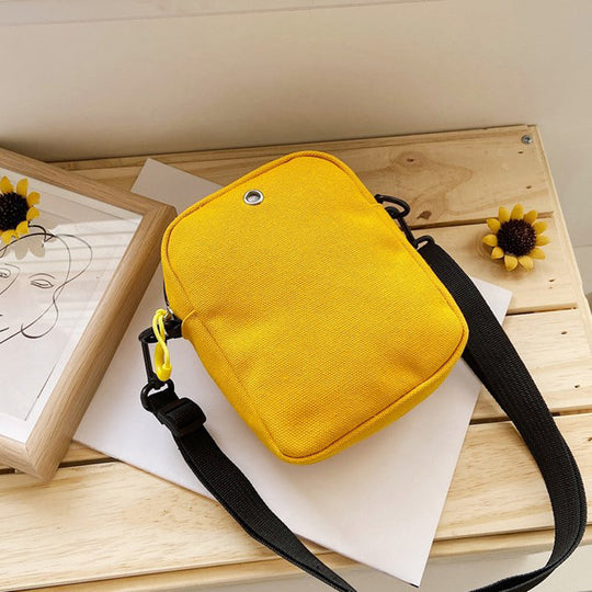 Lässige Margeriten-Tasche aus Stoff