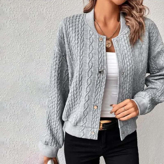 Lässig gestrickter Cardigan