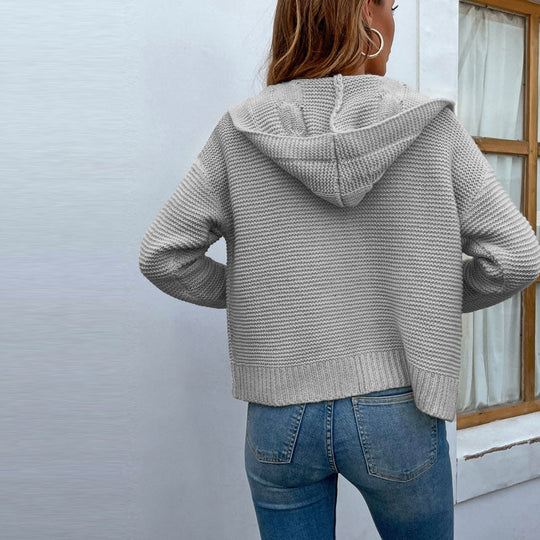 Lässiger gestrickter Cardigan