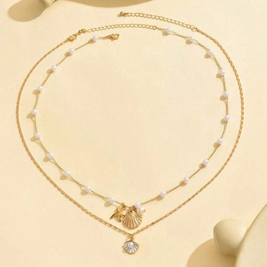 Boho Vintage Anhänger Halskette