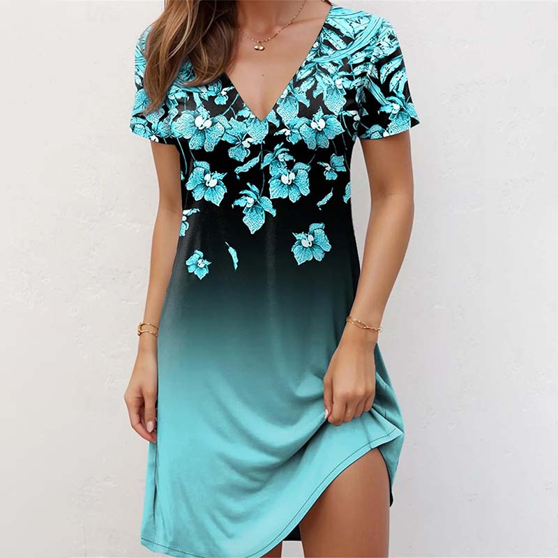 Vintage Kleid mit Blumenmuster