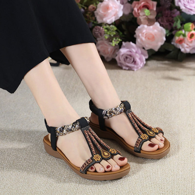 Bequeme Sandalen für den Strand