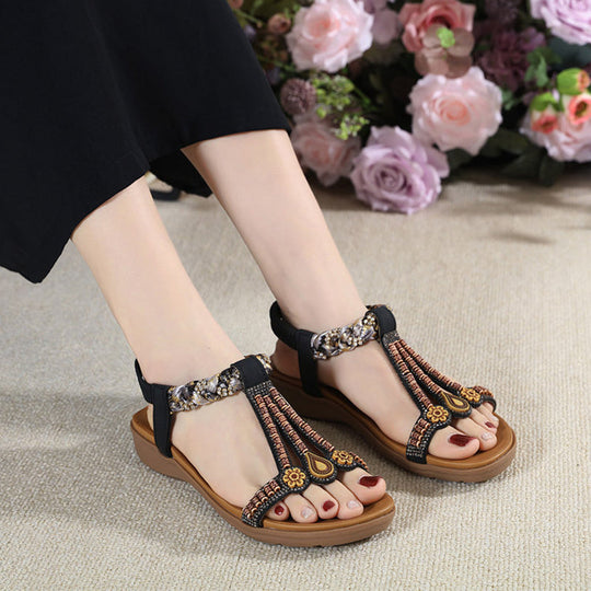 Bequeme Sandalen für den Strand