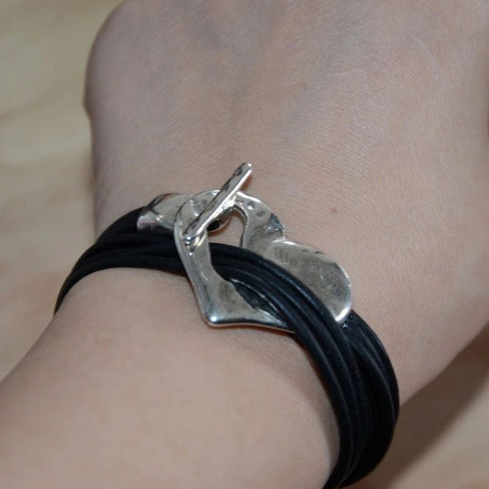 Charm-Armband Bohemischer Herz