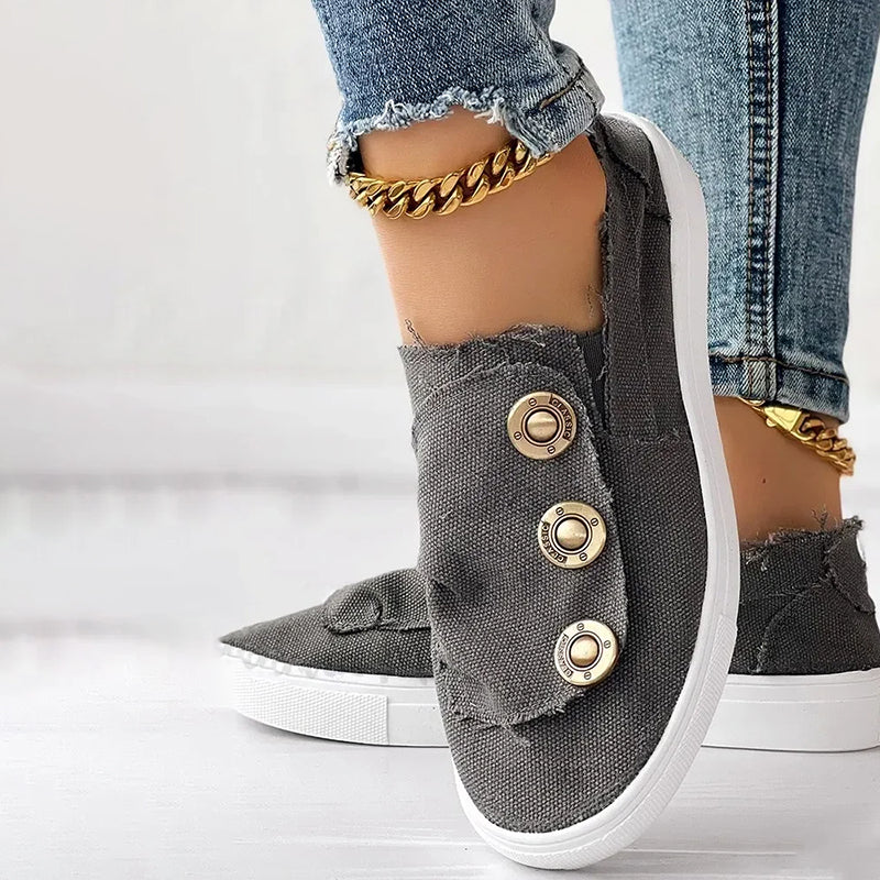 Bequeme flache Schuhe