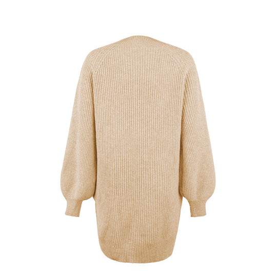 Lässiges gestricktes Kleid