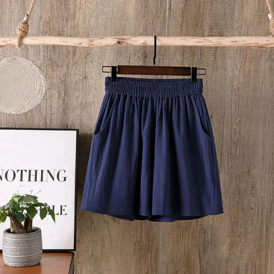 Kurzes, lässiges, einfarbiges Top