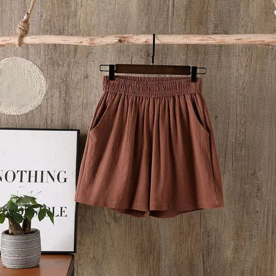 Kurzes, lässiges, einfarbiges Top