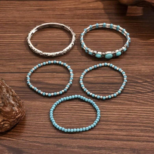 Perlenarmband Bohème