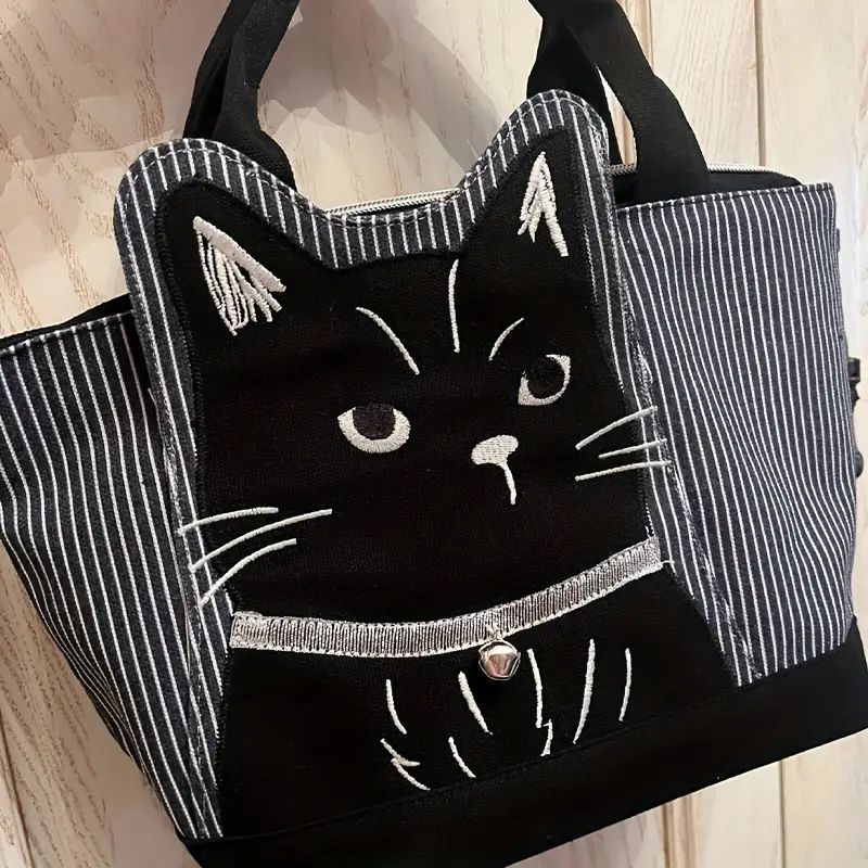 Beuteltasche mit niedlichem Katzenmuster
