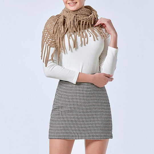 Eleganter Hohengürtel-Schal