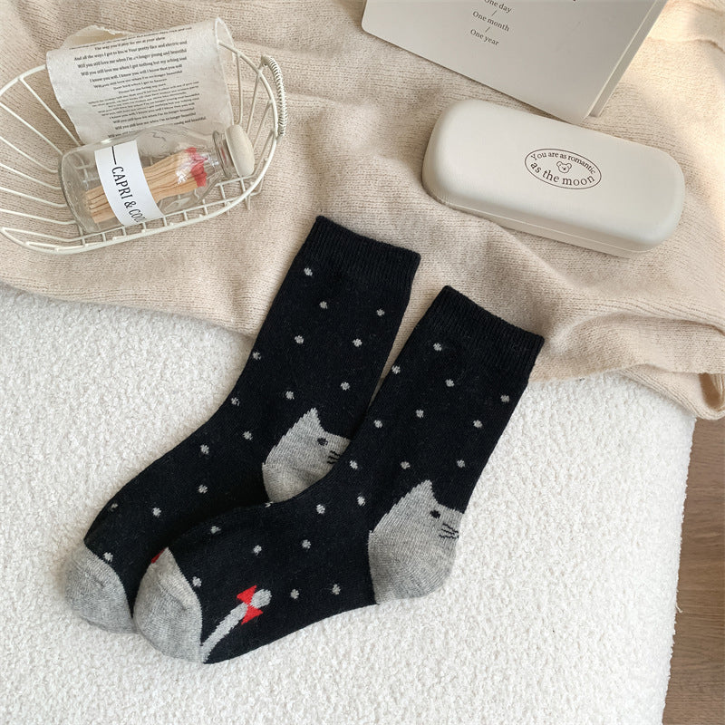 Lässige Comic-Design Socken