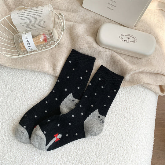 Lässige Comic-Design Socken