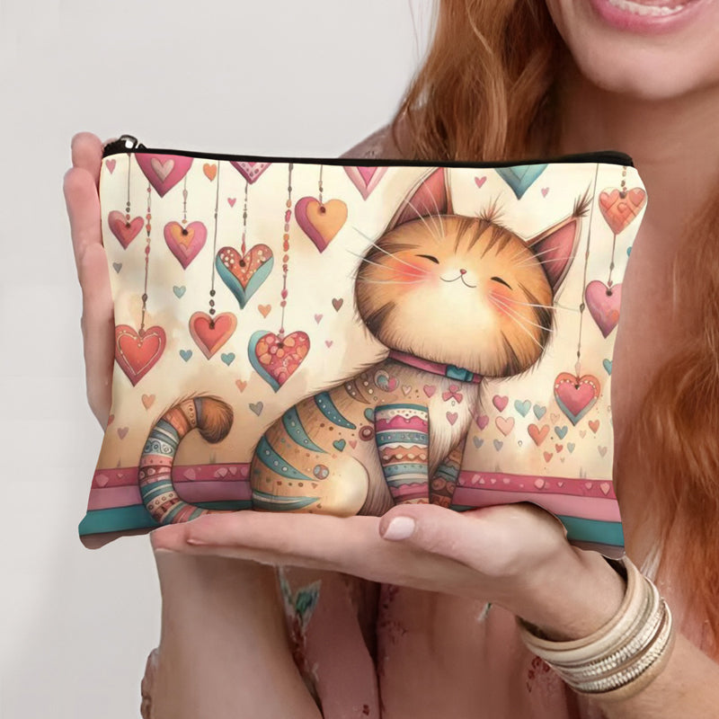 Hunde- und Katzen-Tragetasche mit Cartoon-Design