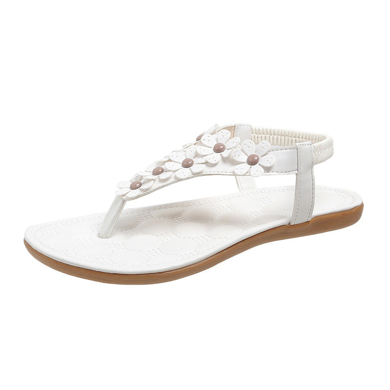 Blumen 3D StrandSandalen