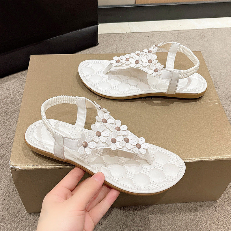 Blumen 3D StrandSandalen
