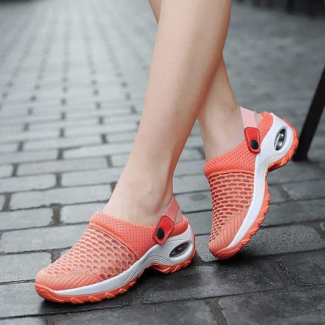 Lässige Sandalen aus atmungsaktivem Mesh