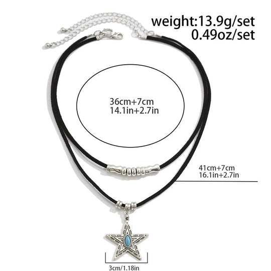 Vintage Anhänger Halskette