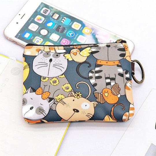 Geldbörse mit Tiermuster