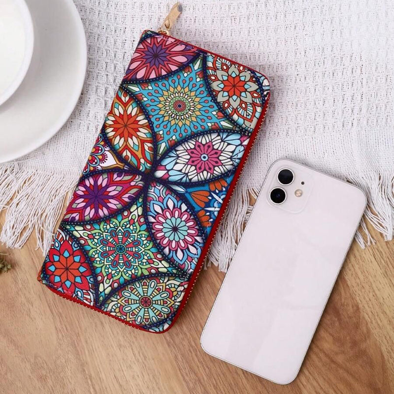 Geldbörse Ethnischer Vintage-Stil